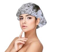 Fond d'écran Sheltie d'hiver,Bonnet de nuit en satin pour adulte - Bonnet de nuit élastique pour femme, couvre-cheveux de nuit