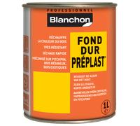 Blanchon – Fond dur Préplast – bouche-pores pour bois intérieurs – incolore 1 L