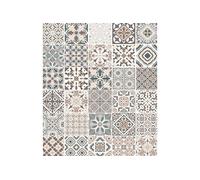 Fond de hotte en verre - 60 x 70 cm - Carreaux