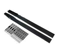 Fond Latérale Inférieure pour Lexus IS250 IS350 IS300 IS200T 1990-2022 78,7 Pouces, Séparateur De Jupe Latérale, Becquet, Lèvre, Bas Caisse, Extensions, Kit Carrosserie(Fibre de Carbone)