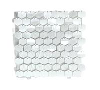 Fond Mural Scintillant Lot de 12, 16 ou 18 Panneaux Toile Fond hexagonaux à Paillettes for décoration Murale Mariage, d'anniversaire, Rideau Scintillant 30 x cm(Color 23,18pcs)