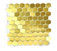 Fond Mural Scintillant Lot de 12, 16 ou 18 Panneaux Toile Fond hexagonaux à Paillettes for décoration Murale Mariage, d'anniversaire, Rideau Scintillant 30 x cm(Color 27,18pcs)