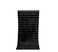 Fond Mural Scintillant Rideau en Aluminium de 2 m, Paillettes Scintillantes, for arrière-Plan Photographie, décoration Mariage, d'anniversaire, fête prénatale(Color 7)