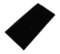 Fond Photo Noir 150x150x0,1cm en Pleuche pour Vidéo | Arrière-plan sans Reflet, 1Pc, pour E-Commerce, Tournage, Cache les Fuites et Encombrements