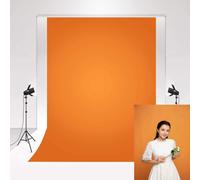 Fond Photo Orange 2X3M Fond Orange Vibrant Fond Dégradé Clair Du Studio Photographie Chiffon Doux Photographie De Bébé Photo Personnalité Fond Photo Studio[CLI3916]