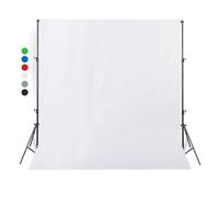 Fond Photo Uni 1,5x2m en Blending Cloth pour Photographie | Accessoire Portable pour Studio, pour E-commerce, Tables et Murs, Fond Blanc Polyvalent