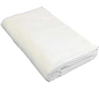 Fond Tissu pour Studio Photo Video DynaSun W001 Blanc 2,8x4mt PUR COTON 140g/sqm