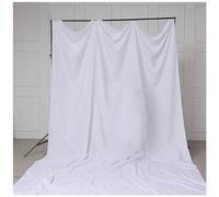 Fond Toile de Fond Toile Photo Studio Fond Tissu Microfibre Photo, Fond de Photo Pliable Lavable Durable Studio Professionnel pour Toiles de Fond de Studio Photo (Color : White, Size : 3x5M)