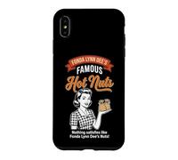 Fonda Lynn Dee's Hot Nuts - Fun Saying Food Guys Novelty Men Coque pour iPhone XS Max