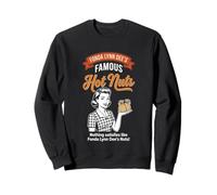 Fonda Lynn Dee's Hot Nuts - Fun Saying Food Guys Novelty Men Sweatshirt