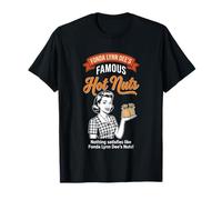 Fonda Lynn Dee's Hot Nuts - Fun Saying Food Guys Novelty Men T-Shirt