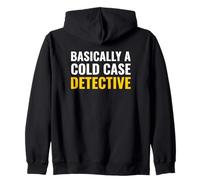 Fondamentalement, Un auditeur de Podcast Cold Case Detective True Crime Sweat à Capuche