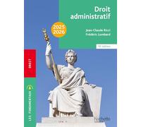 Jean-Claude Ricci et Frédéric Lombard – Fondamentaux : Droit administratif 2025-2026 – Broché