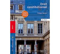 Fondamentaux - Droit constitutionnel 2023-2024