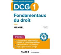 Fondamentaux Du Droit Dcg 1 - Manuel