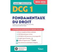 Fondamentaux Du Droit Dcg 1 - Manuel + Applications