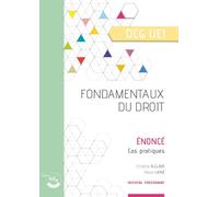 Fondamentaux du droit - Énoncé: UE 1 du DCG