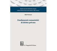Fondamenti romanistici di diritto privato