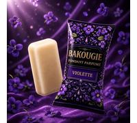 Fondant Parfumé Violette Bakonette, Cire de Colza, 30 g, Diffusion ~30 Heures, Usage Intérieur