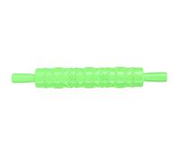 Fondant Rolling Pin for Cakes | Embossing Roller with Exquisite Patterns | Bakery Cookie Pastry Decorating Tool | Food Grade Plastic, Dishwasher Safe (No. 1 Willow Leaf)
