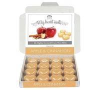 Fondants à la cire Pomme Cannelle - 16 x 5g Fondants à la cire parfumés à la cannelle et à la pomme dans une boîte de présentation - Spotless Leopard