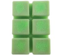 Fondants de Cire parfumés Aloe Vera en tablettes sécable de 6 carrés - 80 grammes - Environ 60 Heures de Combustion (10h par carré) - Parfum d'intérieur