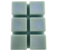 Fondants de Cire parfumés Cachemire et Soie en Tablette sécable de 6 carrés - 80 grammes - Environ 60h de Combustion - Parfum d'intérieur