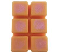 Fondants de Cire parfumés Citrouille Merveilleuse en tablettes sécable de 6 carrés - 80 grammes - Environ 60 Heures de Combustion (10h par carré) - Parfum d'intérieur