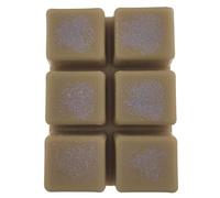 Fondants de Cire parfumés Madeleine en tablettes sécable de 6 carrés - 80 grammes - Environ 60 Heures de Combustion (10h par carré) - Parfum d'intérieur