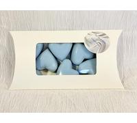 Fondants Parfumé pour Brûleur,Bougie Chauffe Plat, Pochette Cadeau de 115g, 8/9 coeurs, Cire Bio, Produits Naturels, Parfum de GRASSE, Produit Fabriqué en France. (linge frais)