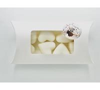Fondants Parfumé pour Brûleur,Bougie Chauffe Plat, Pochette Cadeau de 115g, Cire Bio, Produits Naturels, Parfum de GRASSE, Produit Fabriqué en France. (fleur de coton)
