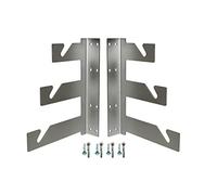 fondart - kit de Crochets de Support pour Trois Fonds Photo et vidéo avec Une capacité de Charge de 60 kg pour Grands Fonds