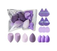 Fondation Blender Sponge-Reusable Contors, Outil de maquillage | Ensemble d'éponge cosmétique, ensemble de teint impeccable, aide ovale de beauté, applicateur de poudre faciale, cadeau pour