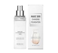 Fondation Changeante De Couleur - Fondation Teint Qui Change Pour Peau Mature | Crème de Couverture SPF 30 Hydratante Base Naturelle pour Éclat du Visage Léger pour Femmes Utilisation Quotidienne