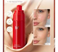 Fondation longue tenue rayonnante MISSHA M 35 ml - Fini naturel et sans défaut | Léger, longue tenue, polyvalent, éclat radieux | Couverture parfaite, confort toute la journée | Lisse et hydrate insta