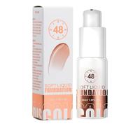 Fondation Teintée Auto-Ajustante - Correcteur Fluide Visage 30ml, Crème Longue Tenue Résistante À L’Eau, Unification Naturelle Du Teint | Maquillage Quotidien Femmes Hommes