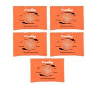 Fonday Lot de 5 paquets de gel de silice rechargeables 100 g - Sacs déshydratants à réactivation rapide - Absorbeurs d'humidité pour bacs de rangement, valise, coffre-fort, filaments 3D, appareils