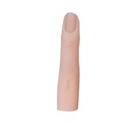 Fonde-ongle en silicone - Fondeur pliable avec un faux doigt avec des articulations | Tool de formation à la manucure, application de gel pour les débutants et les professionnels