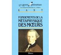 Fondements De La Metaphysique Des Moeurs