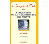Fondements de la métaphysique des moeurs