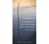 Fondements de l'histoire de la musique