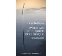 Fondements de l'histoire de la musique