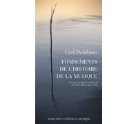 Fondements de l'histoire de la musique
