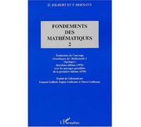 Fondements Des Mathematiques - Tome 2