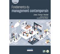 Fondements du management contemporain - Collectif - Gaetan Morin Cheneliere Education - broché - Etude