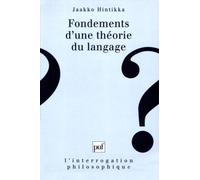 Fondements D'une Théorie Du Langage