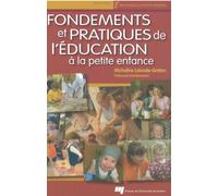FONDEMENTS ET PRATIQUES DE L'EDUCATION A LA PETITE ENFANCE