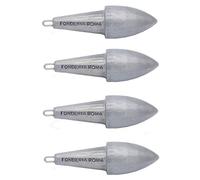 Fonderia Roma Roccotop Anello INOX Bague Autre, Gris Plomb, 200 GR