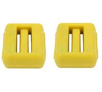 Fonderia Roma, Zavorra Sub plastifié Jaune 1 kg Lot de 2