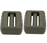 Fonderia Roma, Zavorra Sub plastifié Vert 1 kg Lot de 2